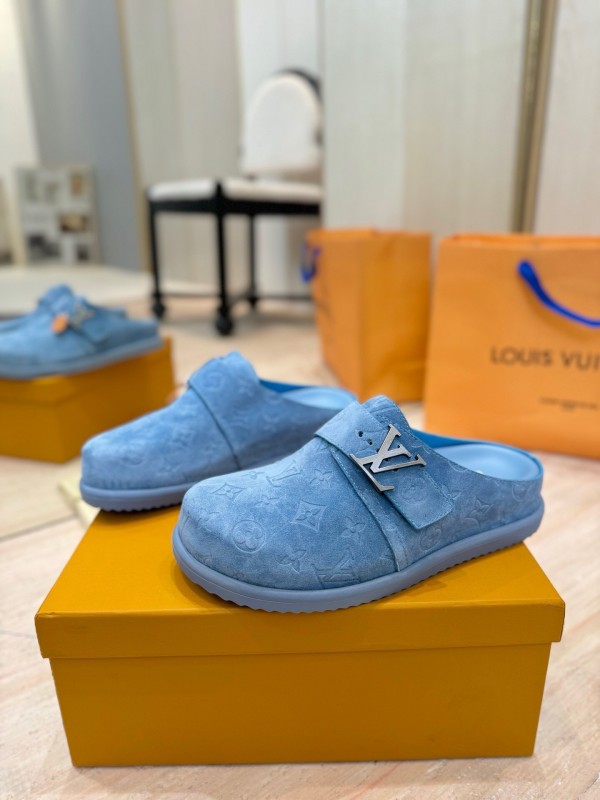 Louis Vuitton Monogram Sandals Spring Summer 2025 Collection Couple Lazy Style - KFY00291
