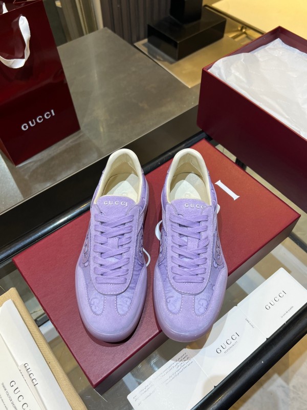 Gucci 2025 SS Couple Edition Trainer Sneakers; Forrest Gump Shoes; Athletic Footwear - AS00280