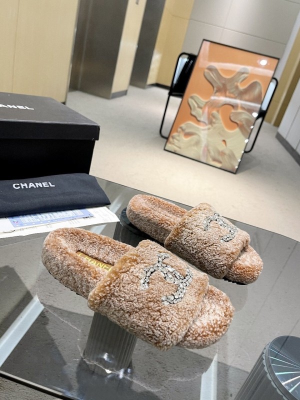 Chanel 2025/SS New Wool Slippers Soft Wool - LY00280