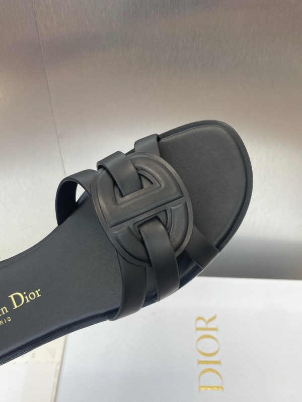Dior D-Club Jelly Color Hollow Layered Cross-Strap Women Sandals - KFY00280