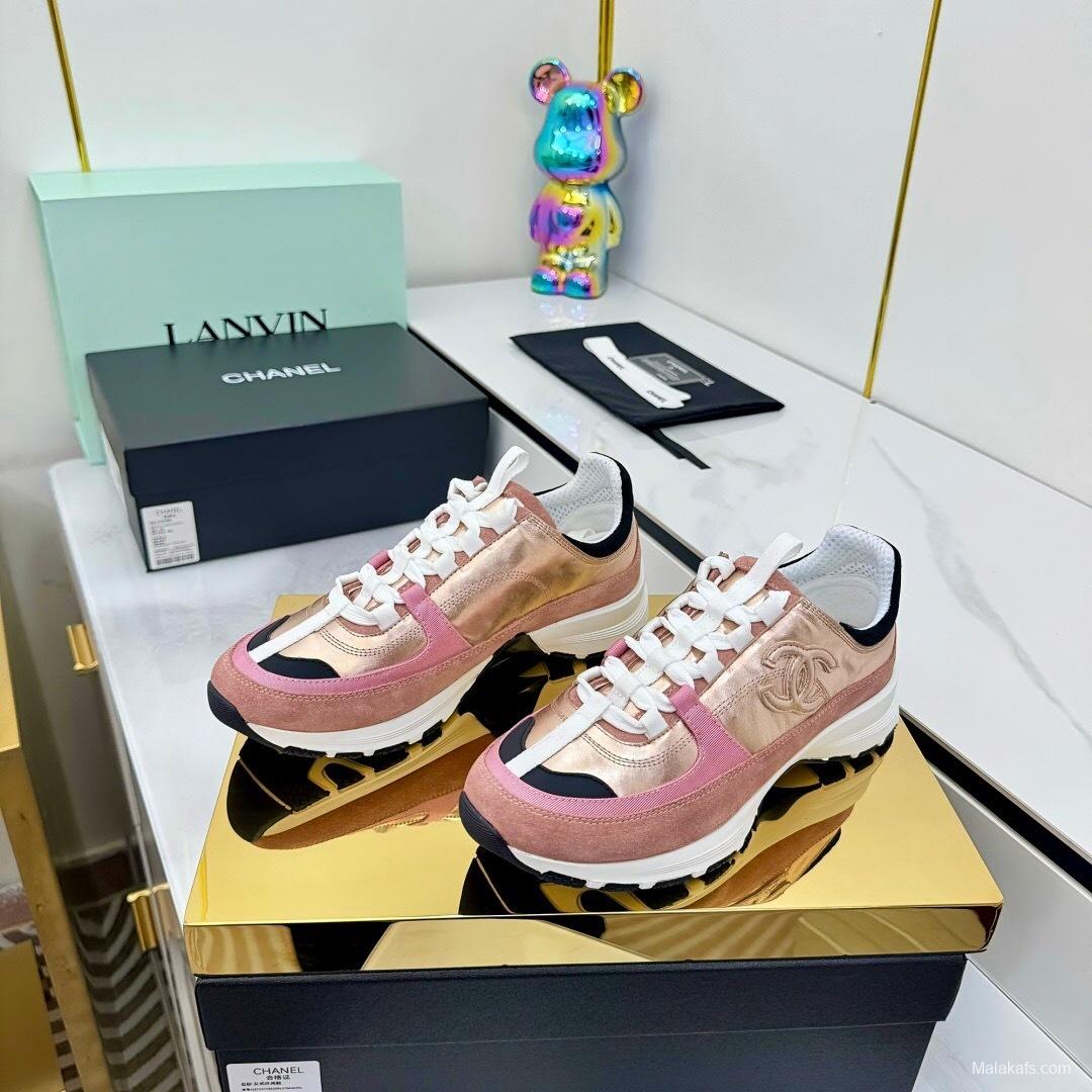 Chanel 2025 SS Chunky Sole Casual Sneakers - LY00310