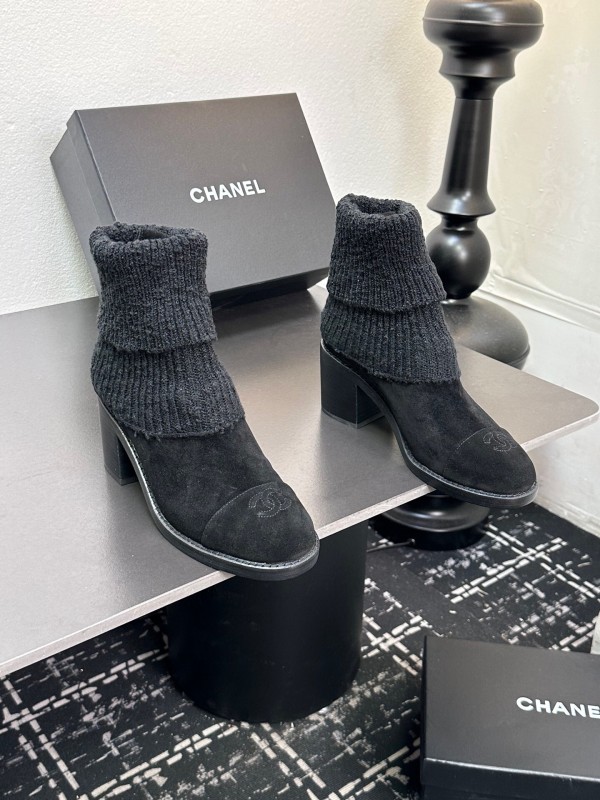 Chanel 2025/SS Short Boots Essential Autumn Winter Item - LY00260