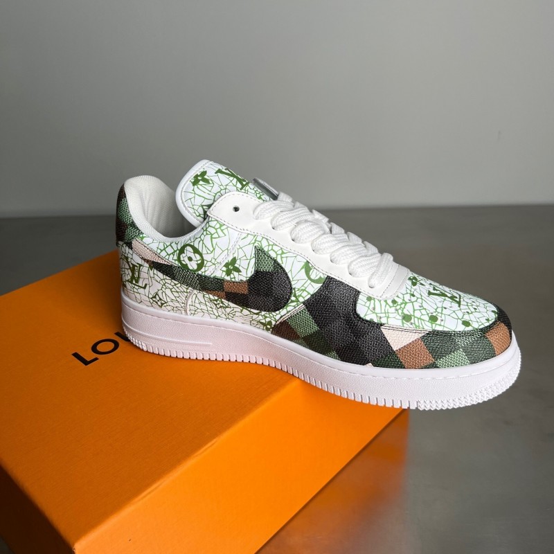 Lv Air Force Collaboration Top Athletic Sneakers - YC