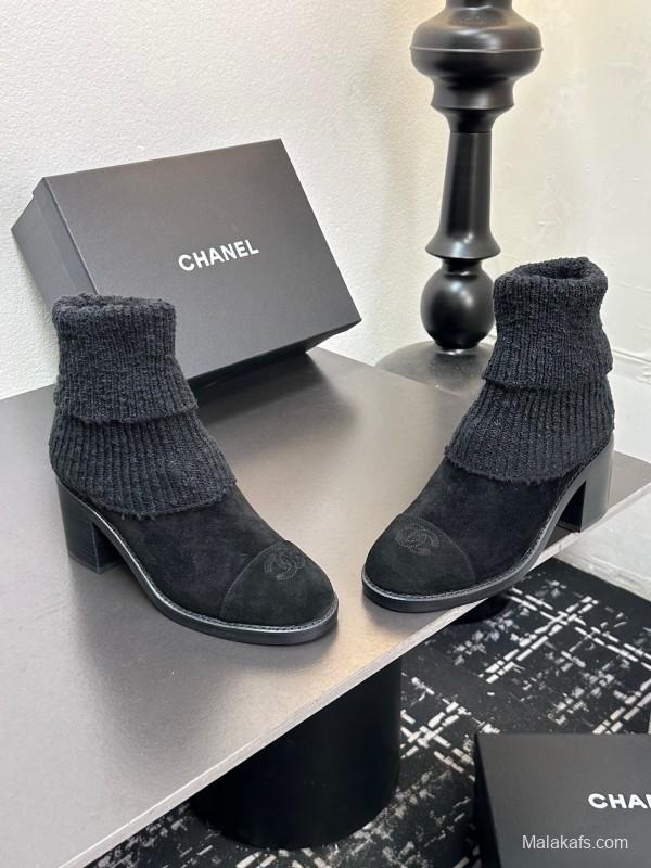 Chanel 2025/SS Short Boots Essential Autumn Winter Item - LY00260