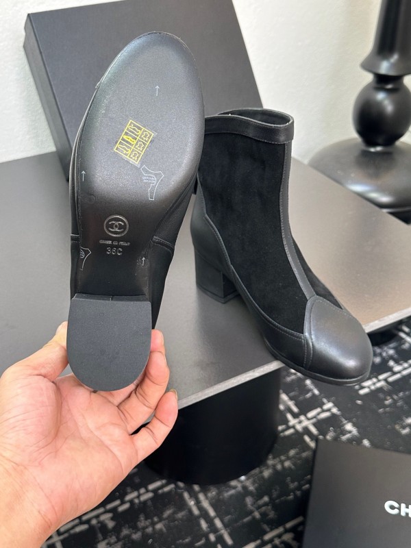 Chanel 2025 SS Short Boots Essential Fall Winter Fashion Item - LY00390