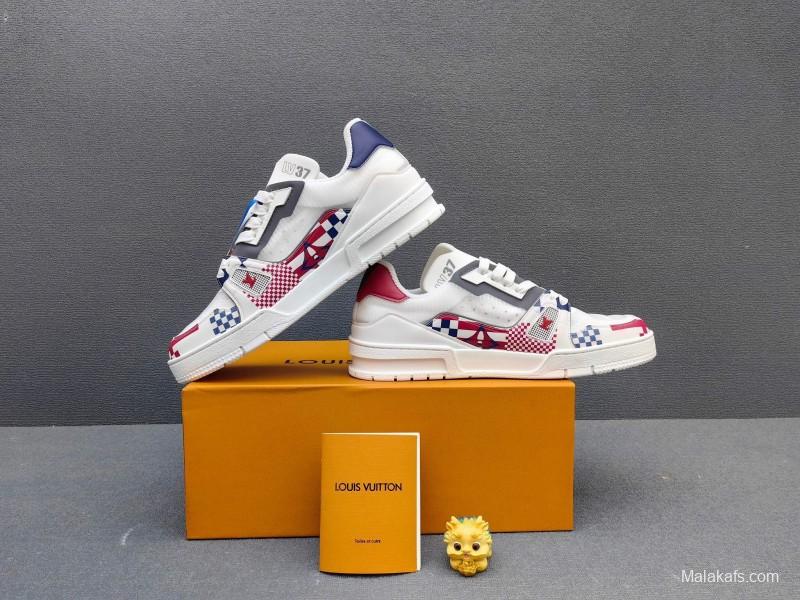 Lv TARINE Retro Basketball-Inspired Casual Shoes - AS00400