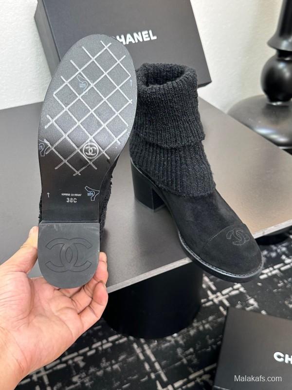 Chanel 2025/SS Short Boots Essential Autumn Winter Item - LY00260