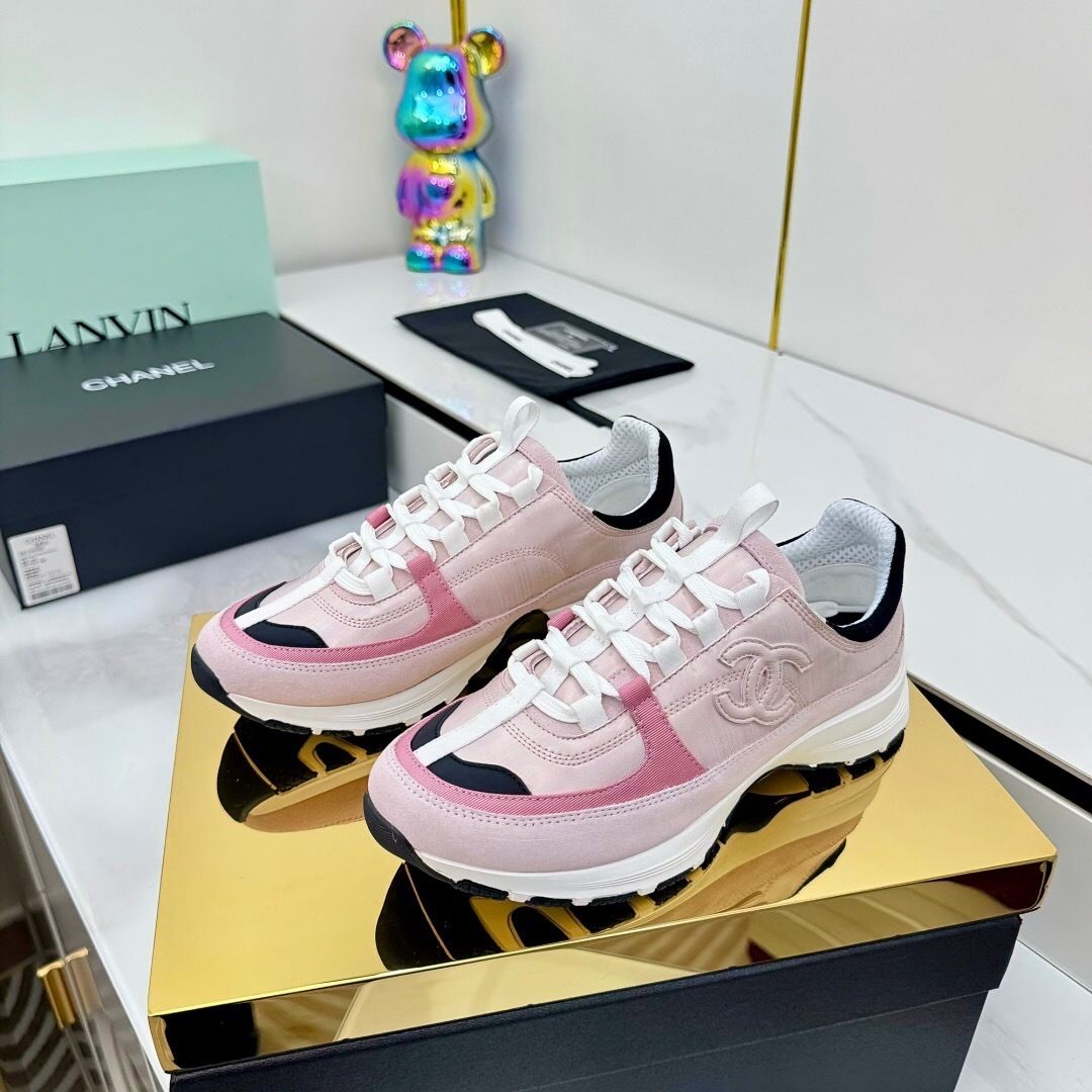 Chanel 2025 SS Chunky Sole Casual Sneakers - AS00310