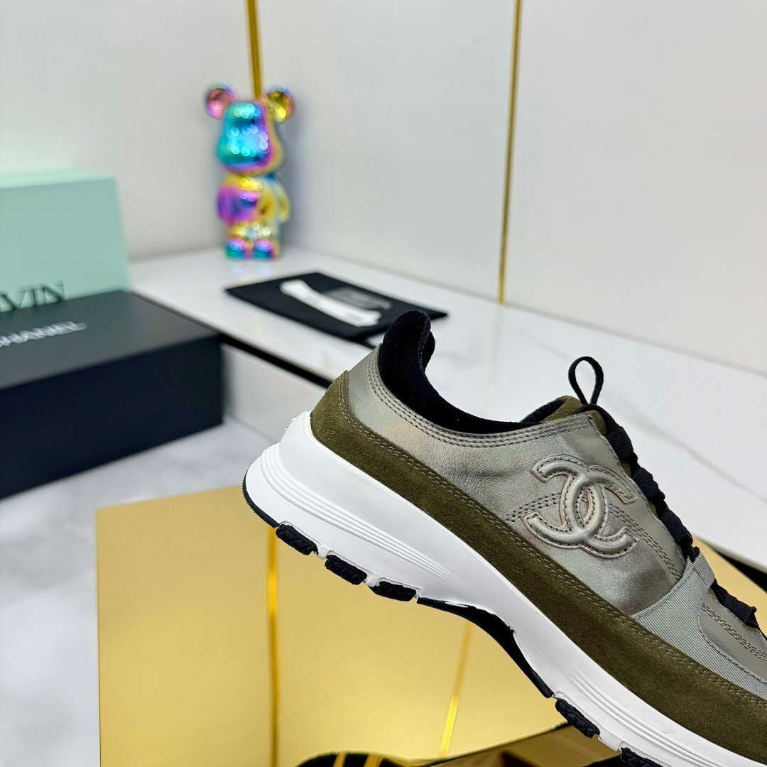 Chanel 2025 SS Chunky Sole Casual Sneakers - LY00310