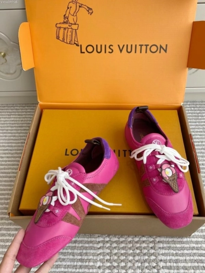Louis Vuitton SNEAKERINA Ballet Sneakers Couple Edition with Chip - AS00350