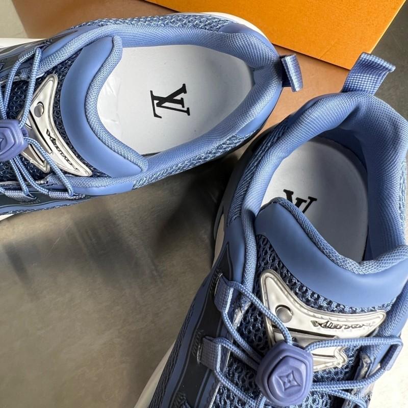 Lv Runner Tatic 2025 Early Spring Men's Series Casual Low-Top Lace-Up Shoes - YC