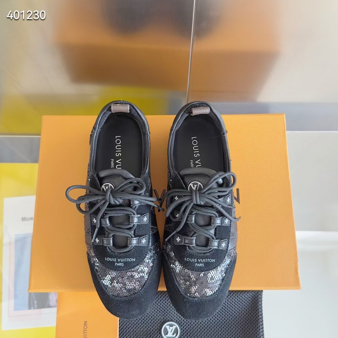 Louis Vuitton SNEAKERINA Ballet Sneakers Couple Edition with Chip - AS00350
