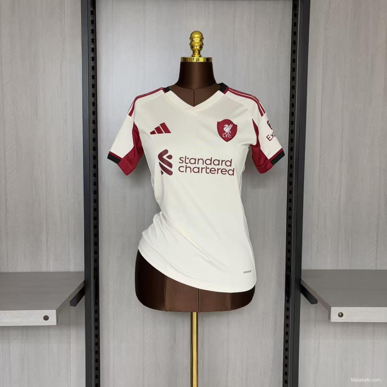 25/26 Women Liverpool Away Jersey