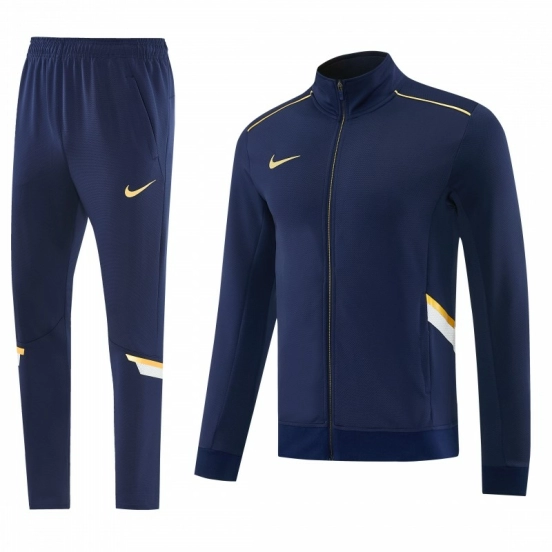 2026 NIKE Navy Full Zipper Jacket + Long Pants