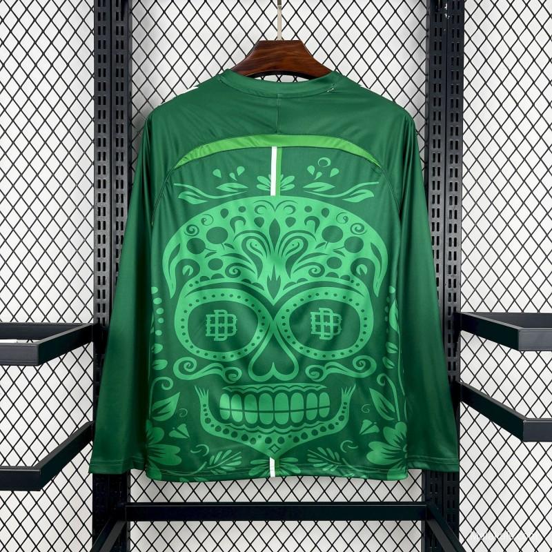 2025/26 Mens Real Betis Pre-Match Long Sleeve Jersey