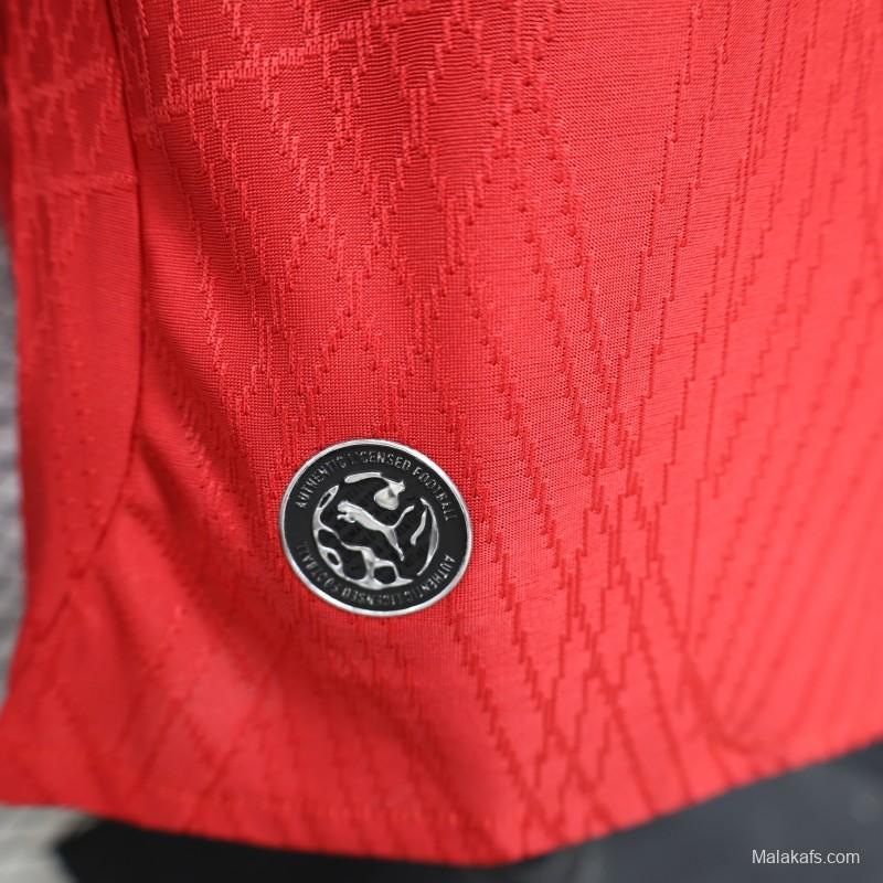 Player Version 26/27 Morocco Red & Green Home Jersey