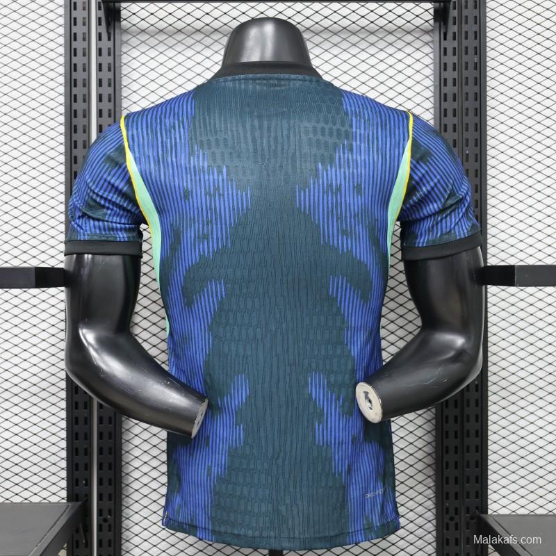 Player Version 2026 Brazil Navy Blue  Special Edition Away Jersey