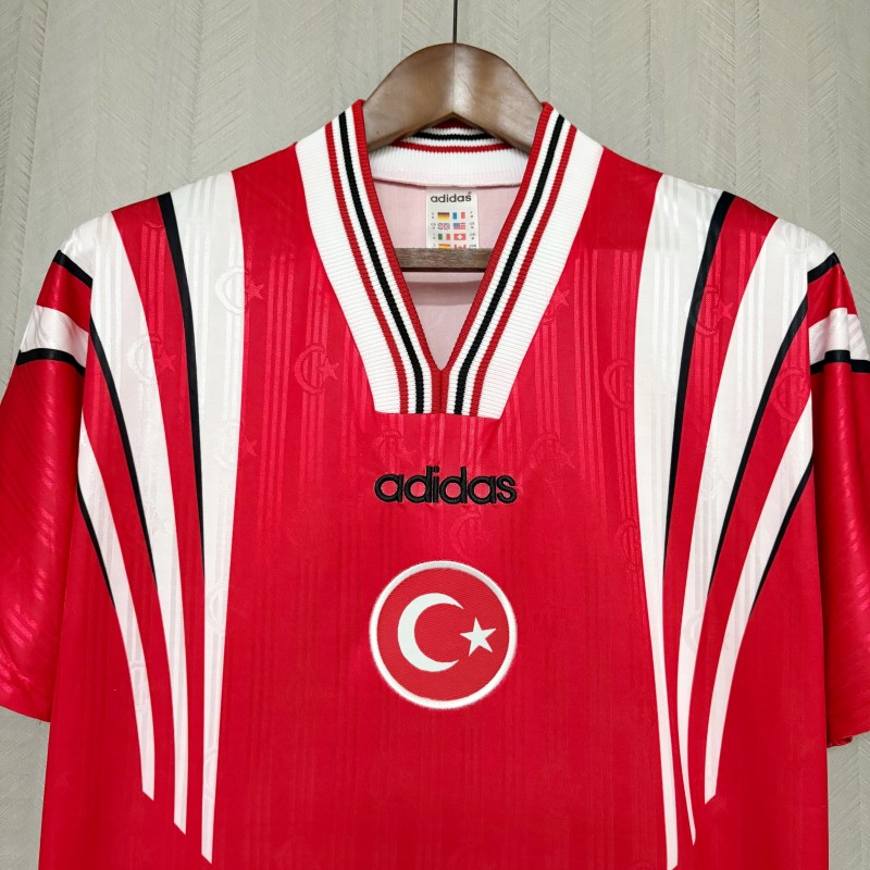 1996 Retro Türkiye Home Jersey