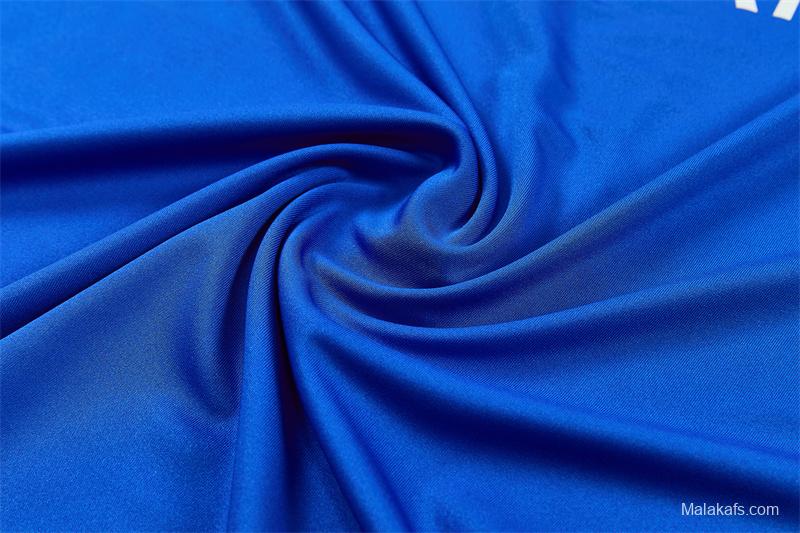 2026 Inter Milan Royal Blue Half  Zipper Jacket Tracksuit + Long Pants (Nike)