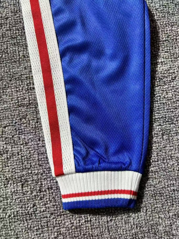 Retro Kids 1998 France Home Long Sleeve Jersey
