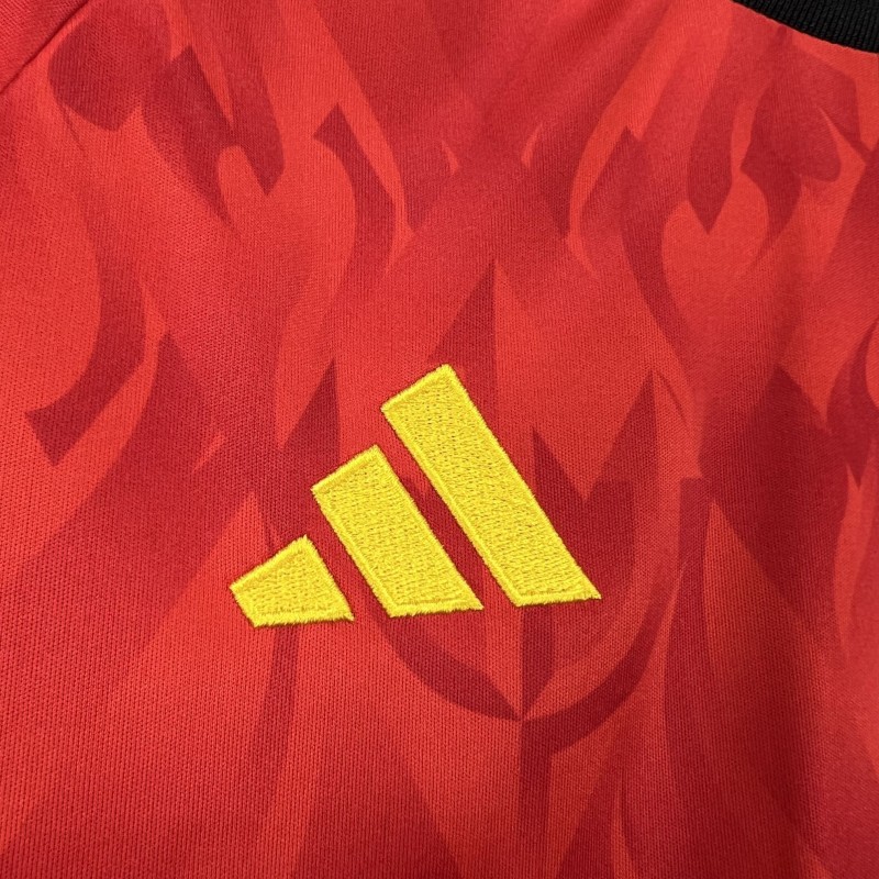 2026 Kids Belgium World Cup Home Kit