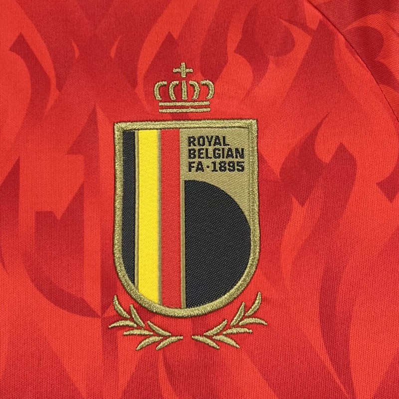 2026 Kids Belgium World Cup Home Kit