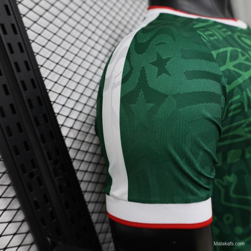 Player Version 2026 Mexico Special Edition Green Jersey