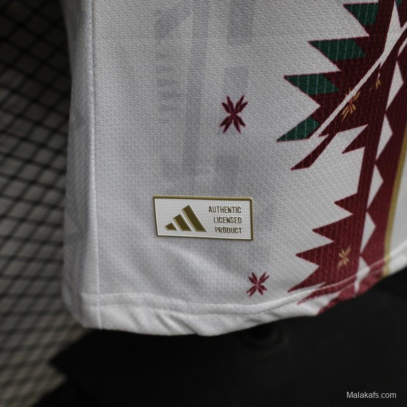 Player Version 2026 Mexico White  Special Edition Away Jersey