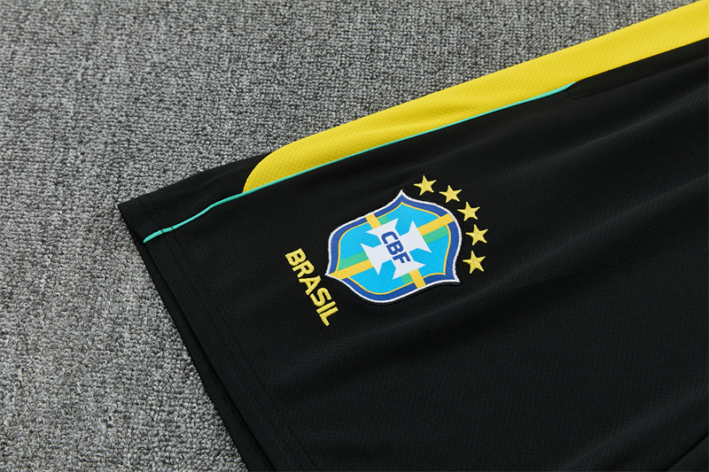 26/27 Brazil Away White Short Sleeve + Soccer Shorts