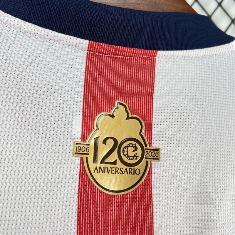 26/27 Chivas Guadalajara De Guadalajara 120 Aniversario Jersey