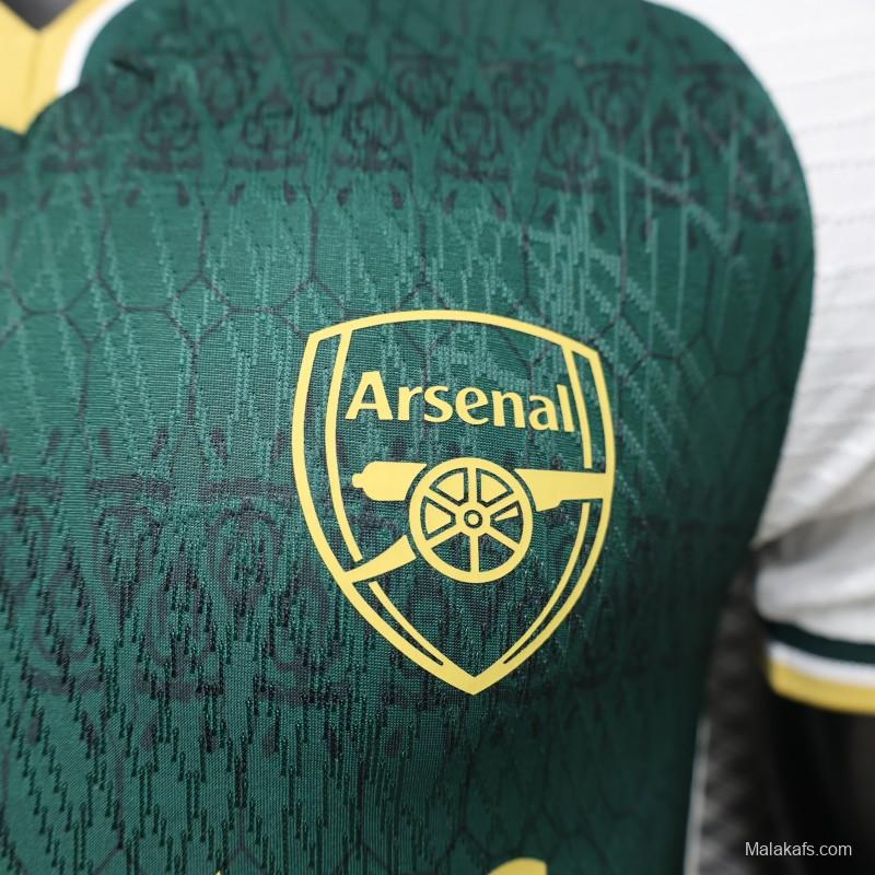 Player Version 26/27 Arsenal Green & White Special Edition Jersey