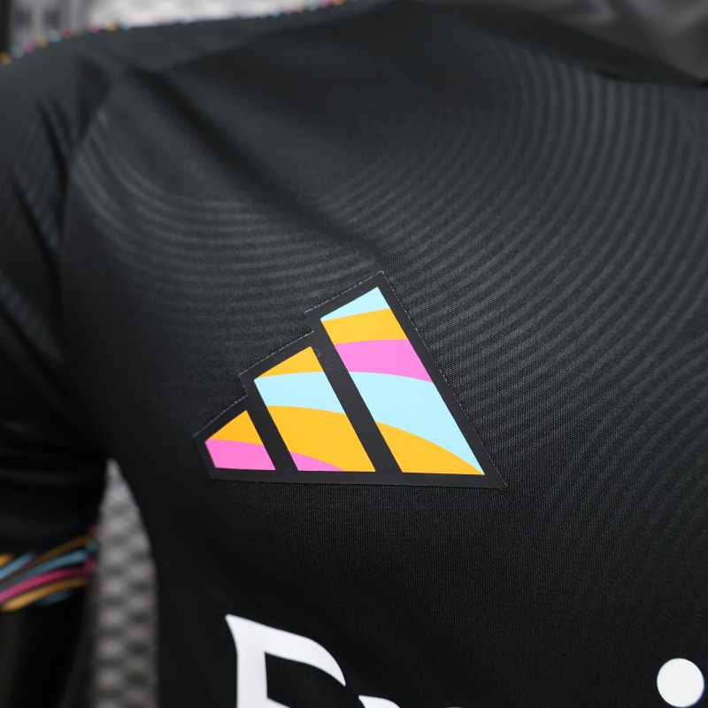 Player Version 26/27 Olympique Lyonnais Away Black Jersey