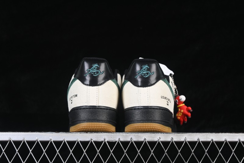 Nike Air Force 1 '07 Low Year of the Horse Limited Edition Black Cream Casual Sneakers - XY9025-005