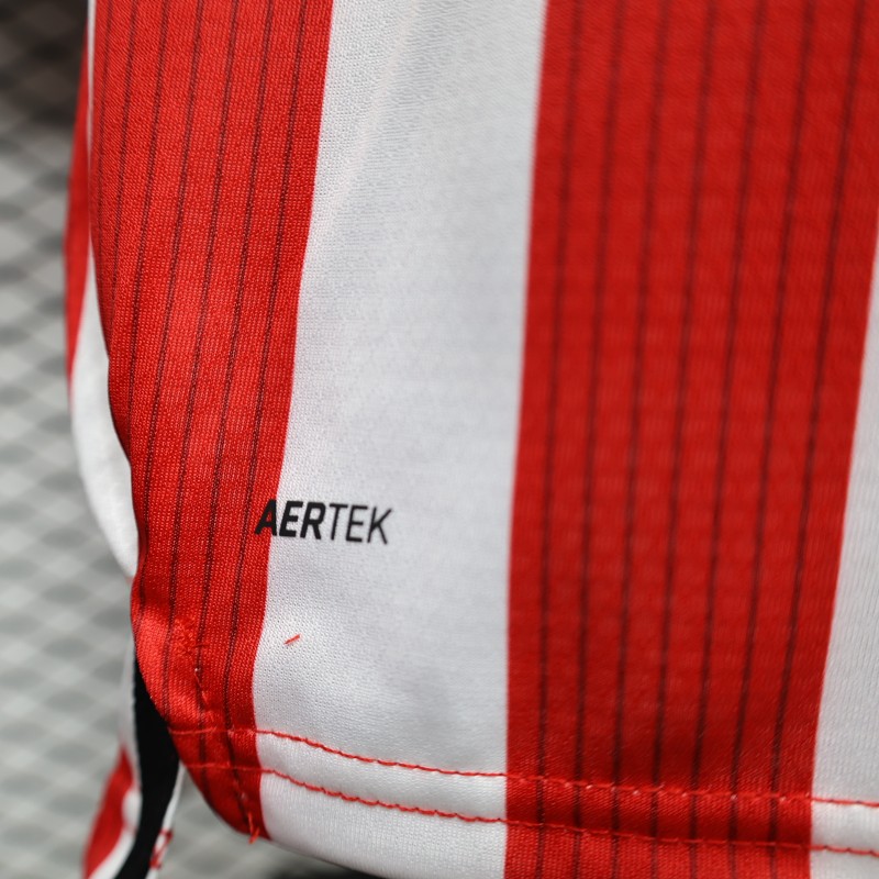Player Version 26/27 Athletic Bilbao Home Red White Stripes Jersey