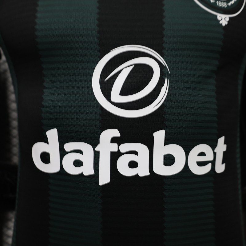 Player Version 26/27 Celtic Away Dark Green Stripes Jersey