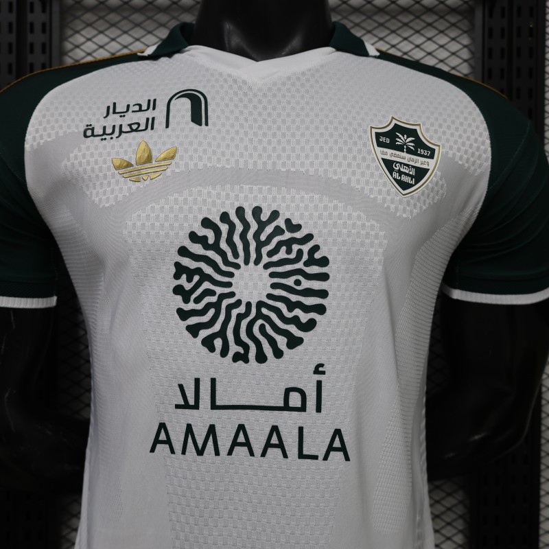 Player Version 26/27 Al-Ahli Saudi FC Away White Jersey