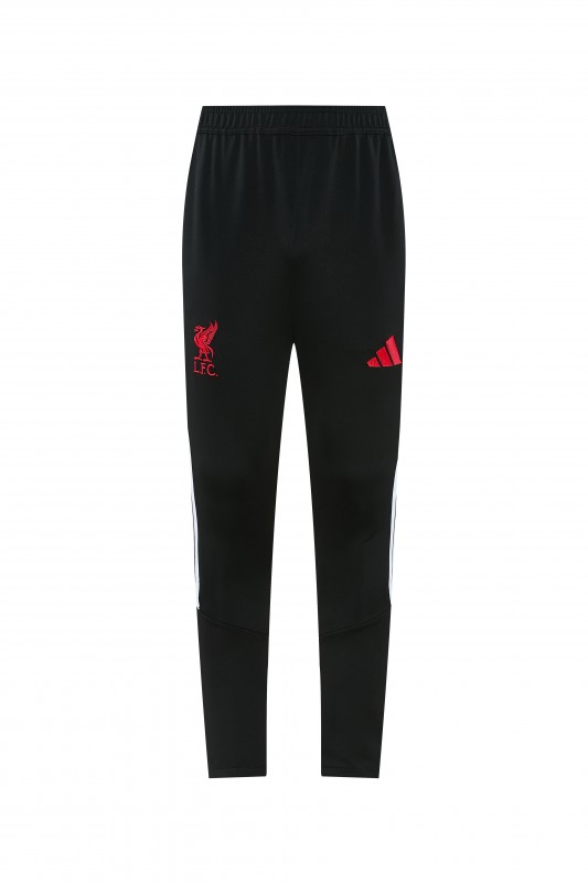 26/27  Liverpool FC  Black Full Zipper Jacket Tracksuit + Long Pants