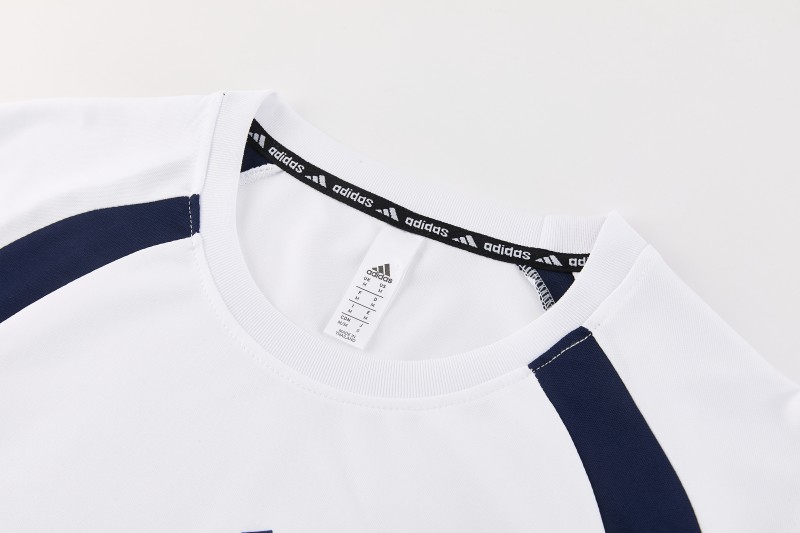 26/27 Adidas 17 White Short Sleeve+Soccer Shorts