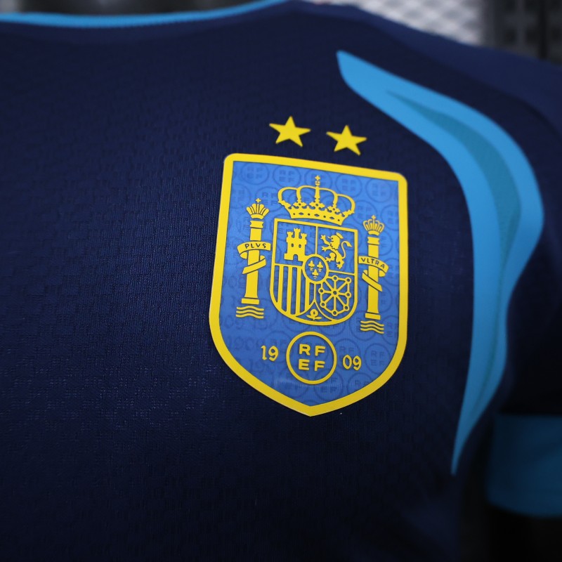 Player Version 2026  Spain National Team Third Dark Blue Jersey