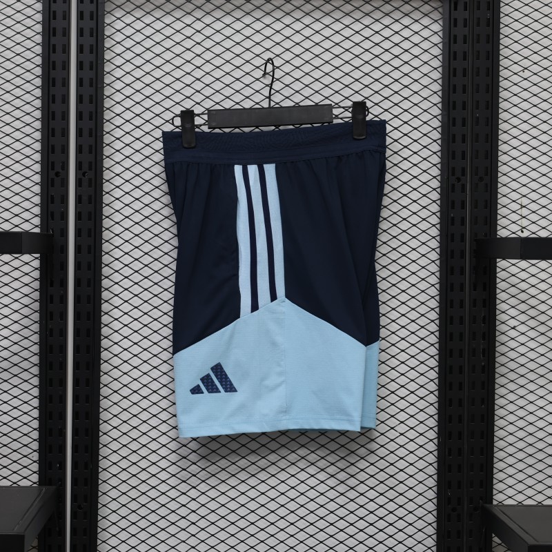 Player Version  2026 Argentina National Team  Training Blue Shorts
