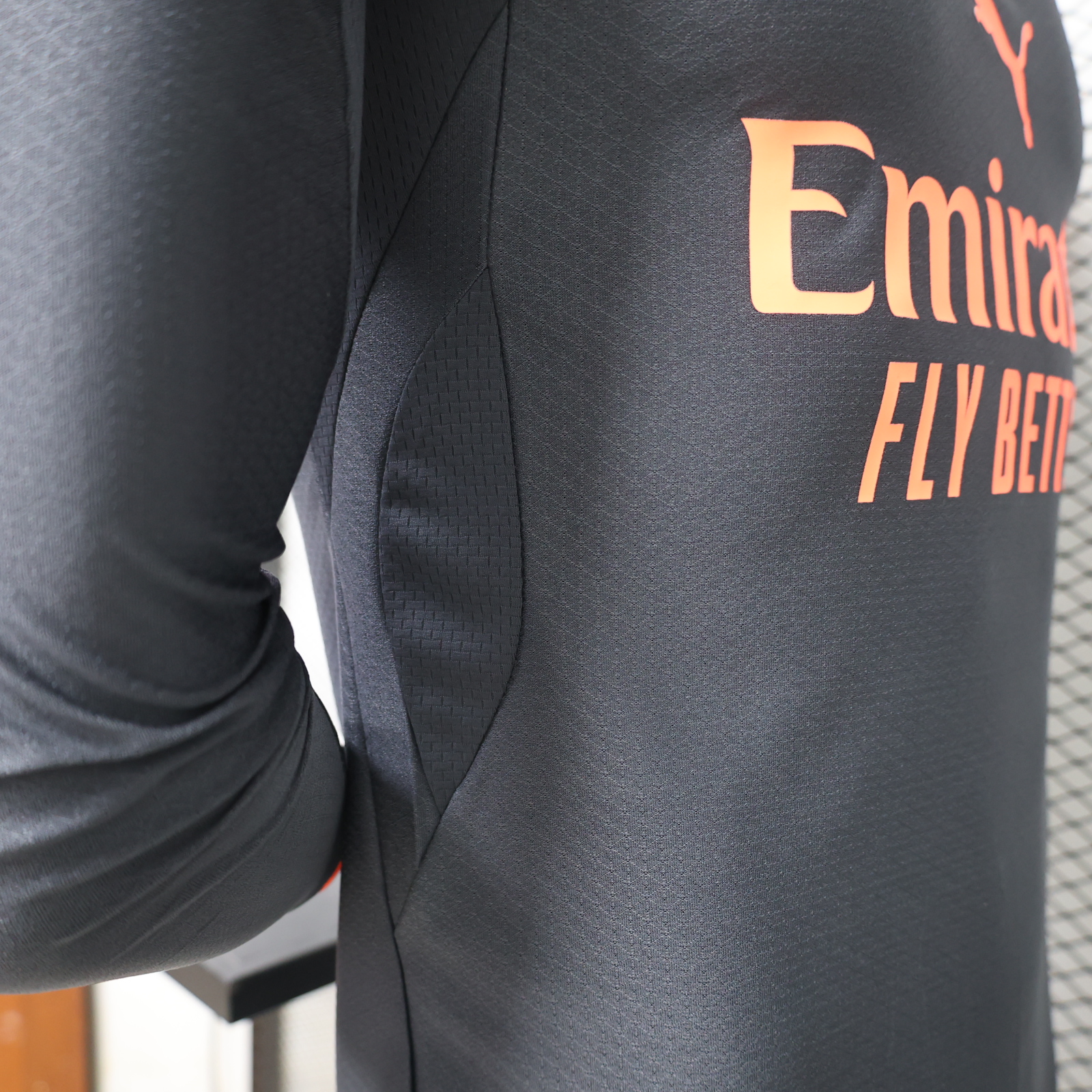 Player Version 26/27 AC Milan Third Black Long Sleeve Jersey