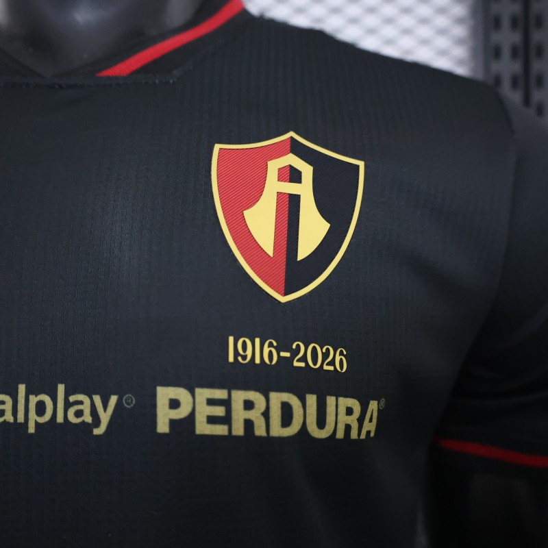 Player Version 26/27 Atlas FC Away Black Jersey