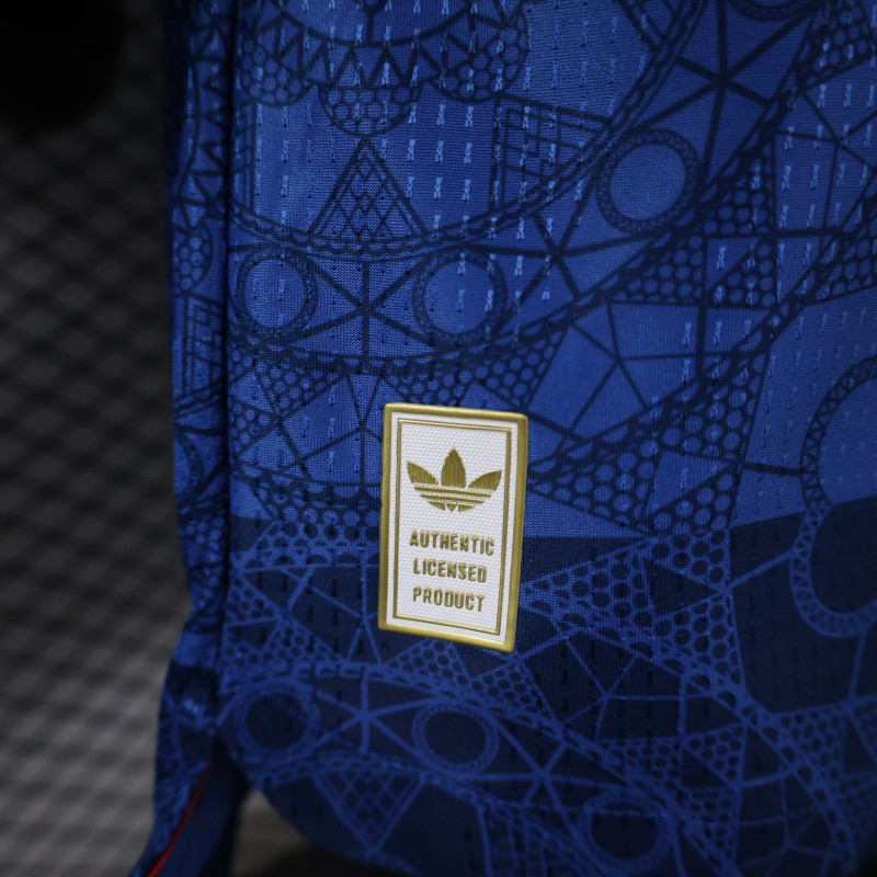 Player Version 2027 Croatia  Away Navy Blue Jersey