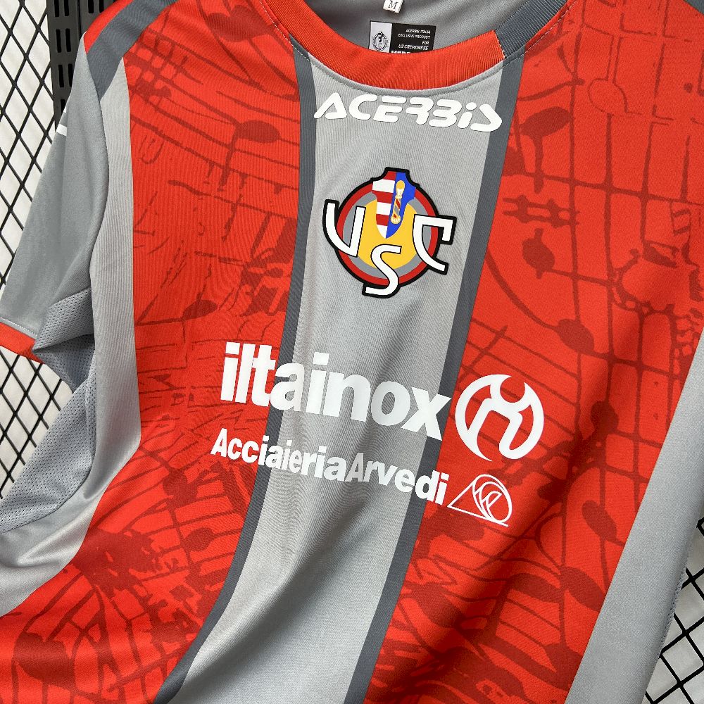 2025/26 Mens US Cremonese Home Jersey