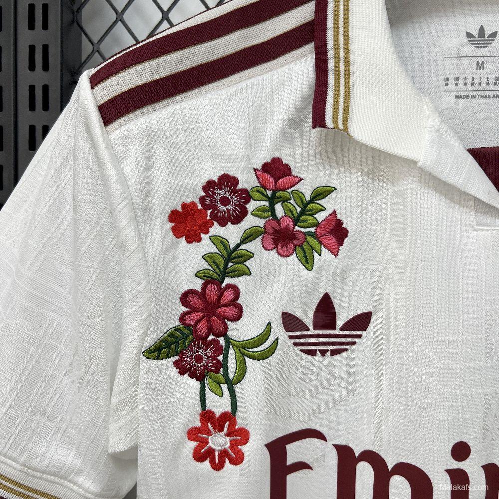 2025/26 Player Version Mens Arsenal Third-Embroidered Jersey