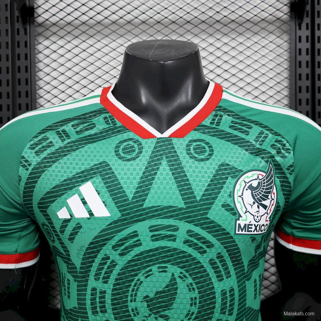 2026 Player Version Mens Mexico World Cup Home Jersey
