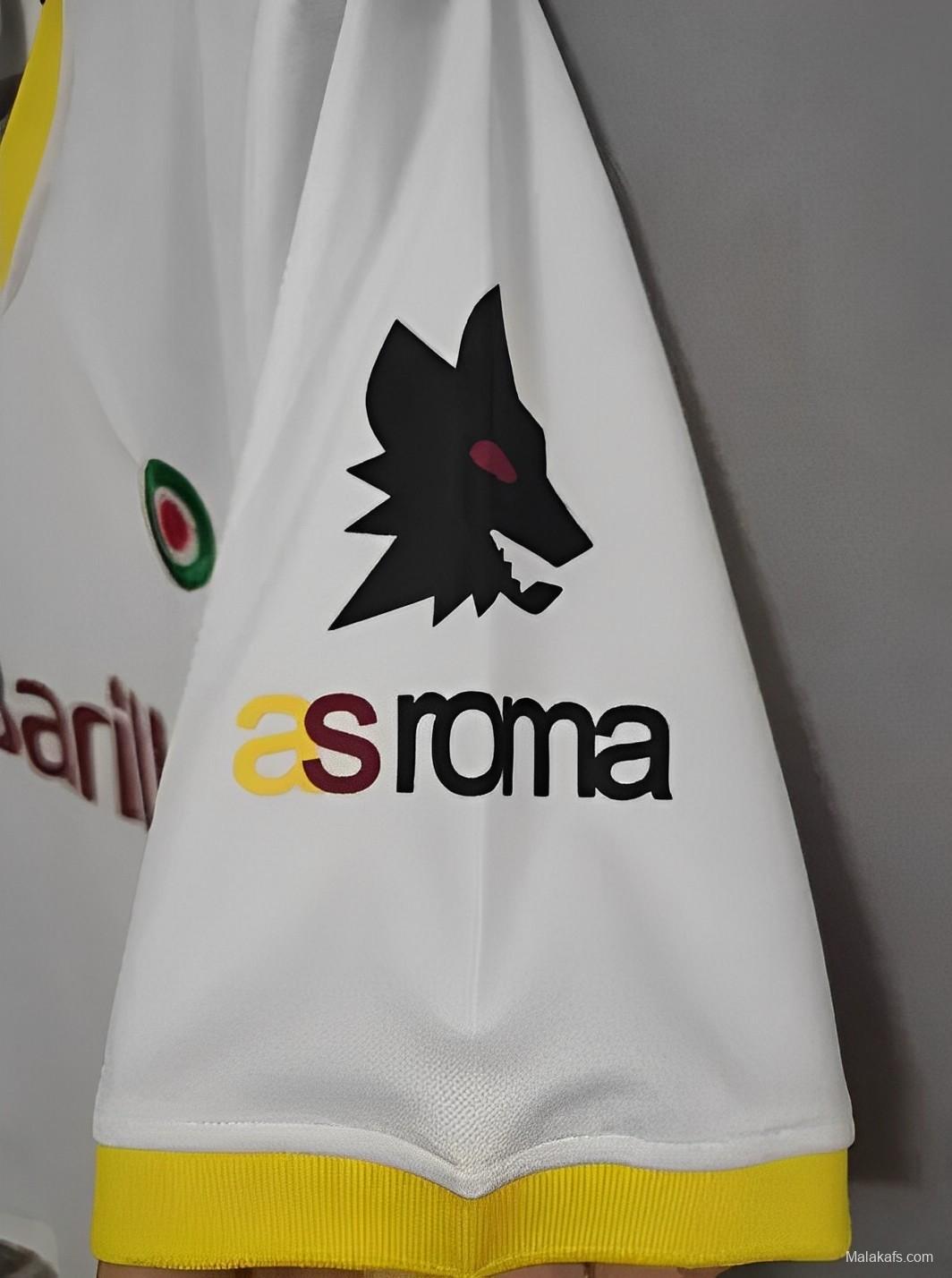 Retro 91/92 Roma Away White Jersey