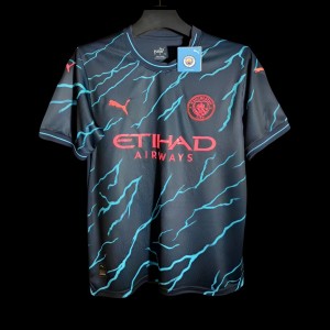 23/24 Manchester City Third Black Jersey S-4XL