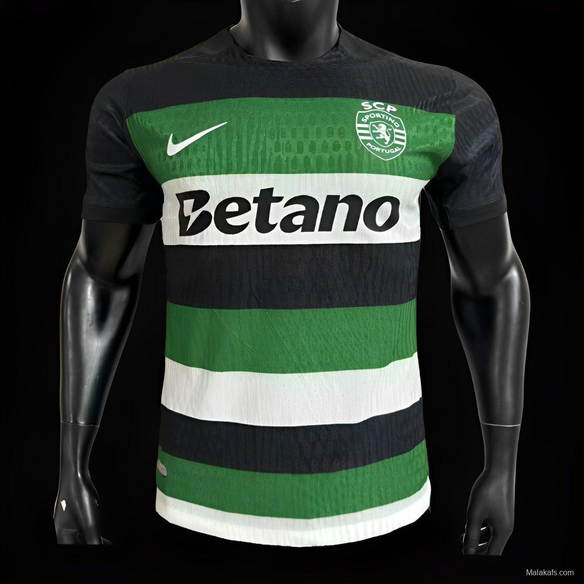 Player Version 24/25 Sporting Lisbon Home Jersey