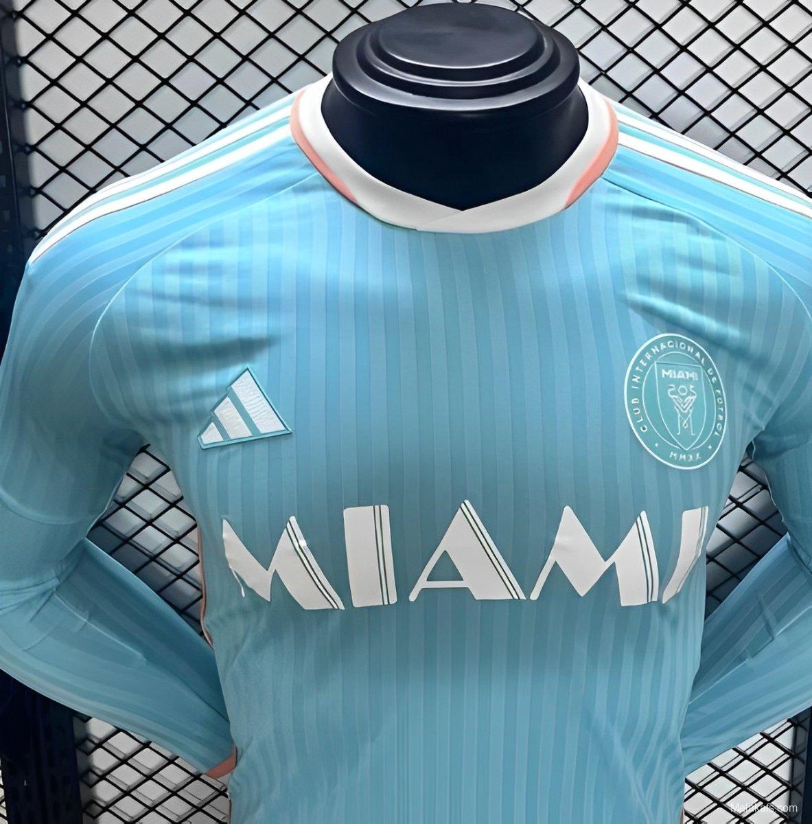 Player Version 24/25 Intern Miami Third Long Sleeve Jersey